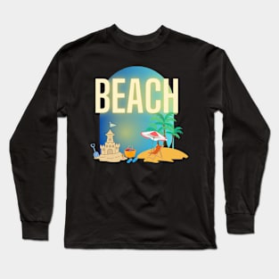 BEACH Long Sleeve T-Shirt